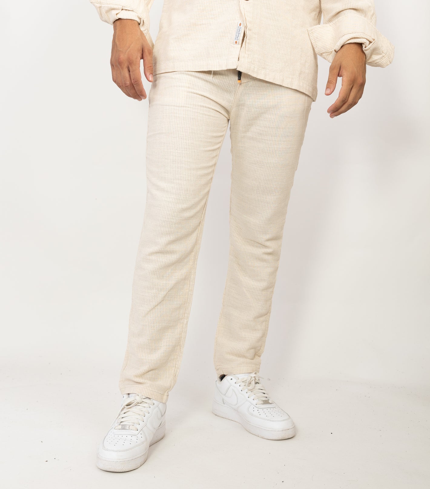 Pantalon en Lin et en Coton